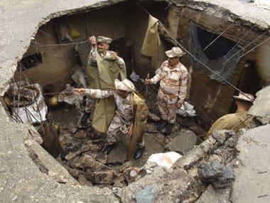 File photo of the destruction caused due to incessant rains. Reuters