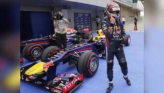 Vettel pips Hamilton to claim pole position for Korean GP