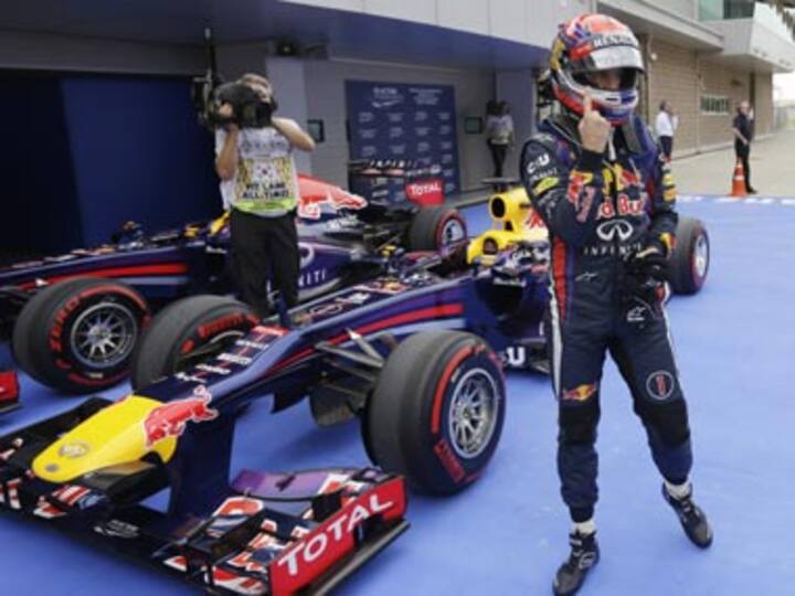 Vettel pips Hamilton to claim pole position for Korean GP