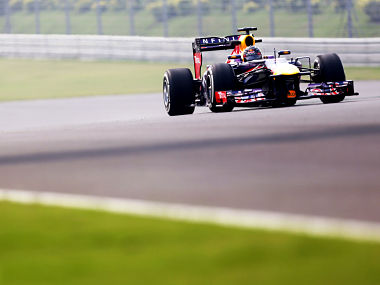 India GP: Vettel leads Red Bull one-two in first practice India GP: Vettel leads Red Bull one-two in first practice