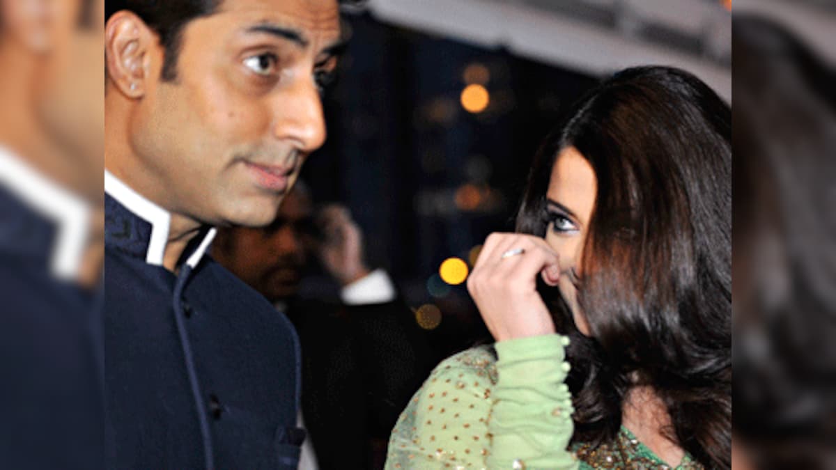 Aishwarya and I yet to hear the script of Happy Anniversary: Abhishek –  Firstpost