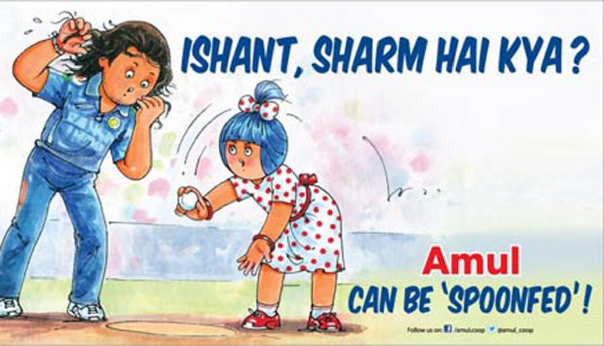 Dear Amul, you should be ashamed, not Ishant Sharma-Sports News , Firstpost Dear Amul, you should be ashamed, not Ishant Sharma-Sports News , Firstpost