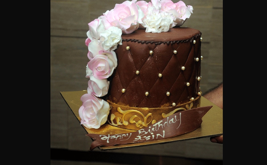 Asin's birthday cake. Sachin Gokhale/Firstpost