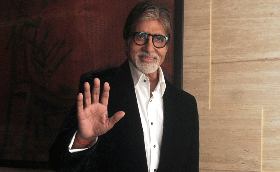 Amitabh Bachchan at actress Asin Thottumkal's birthday. Sachin Gokhale/Firstpost