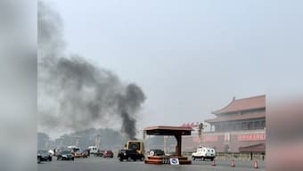 Xinjiang terror link suspected in Tiananmen Square car crash