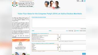 Latest in Congress-BJP war: Not Rahul, Modi but poll manifestoes