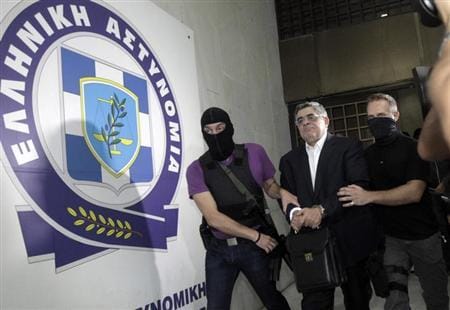 Leader Of Greece's Far-right Golden Dawn Held In Custody Before Trial ...