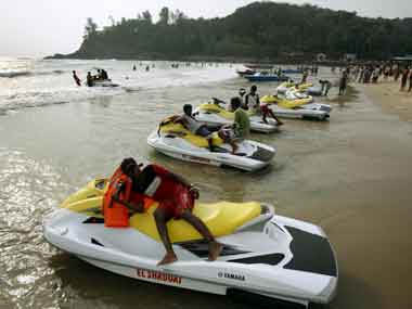 Popular Goa beaches to have security till midnight Popular Goa beaches to have security till midnight