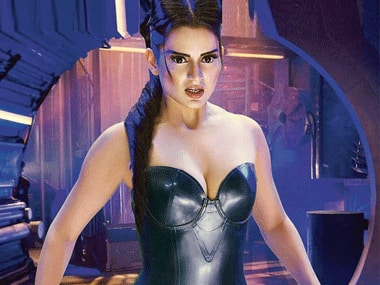 A screen grab of the film, Krrish 3.