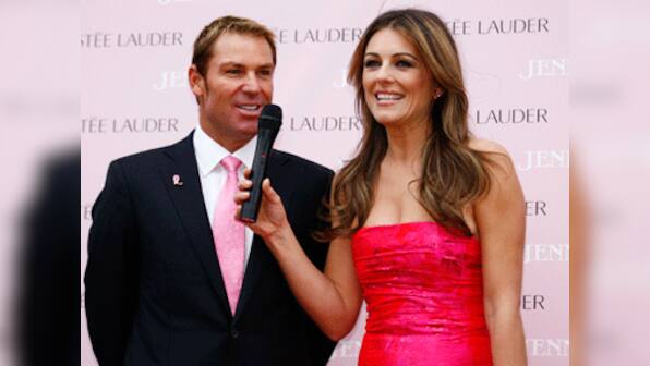 Shane Warne trying to woo back Elizabeth Hurley