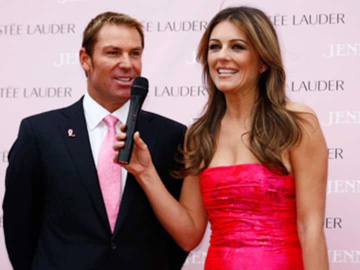 Shane Warne trying to woo back Elizabeth Hurley Shane Warne trying to woo back Elizabeth Hurley