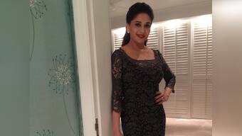 Before Navratri, Madhuri teaches Dandiya online 