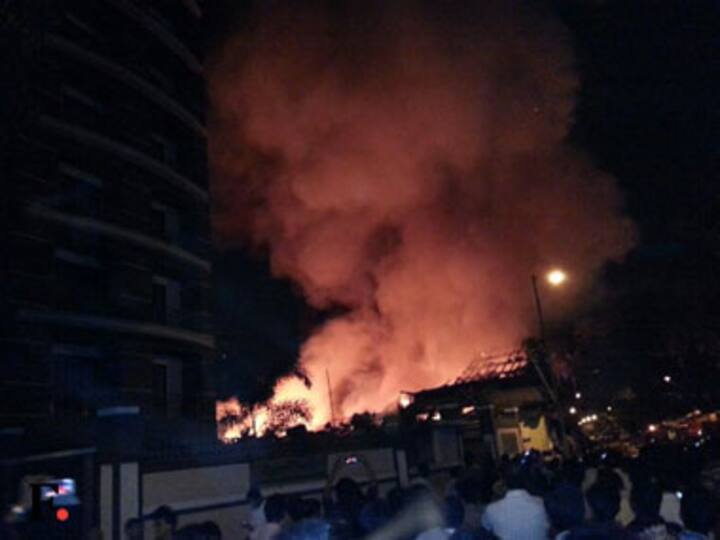 Mumbai: Huge fire breaks out in Mazgaon godown at Wadi Bunder area