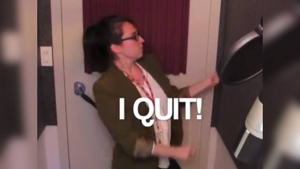 Viral video: How to make a song and dance about quitting 
