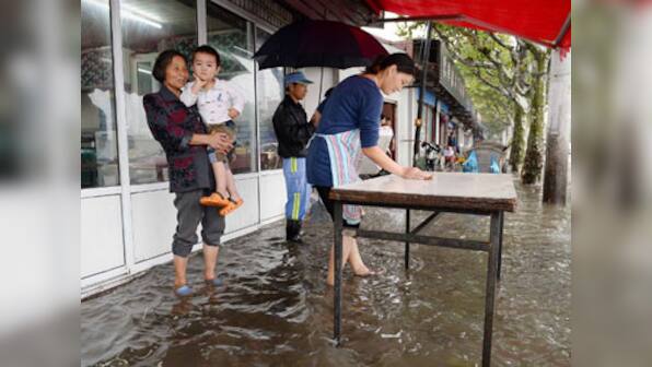 China braces for typhoon Nari, issues orange alert  