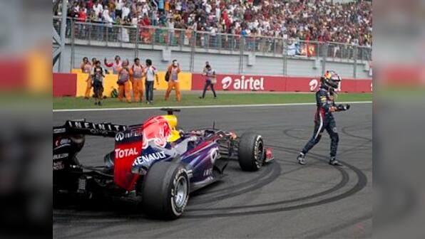Vettel wins fourth straight F1 title after triumph at Indian GP