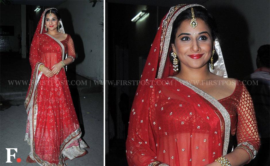 Photos: Vidya Balan spotted at Mehboob Studio for photo shoot Photos: Vidya Balan spotted at Mehboob Studio for photo shoot