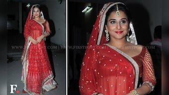 Photos: Vidya Balan spotted at Mehboob Studio for photo shoot 