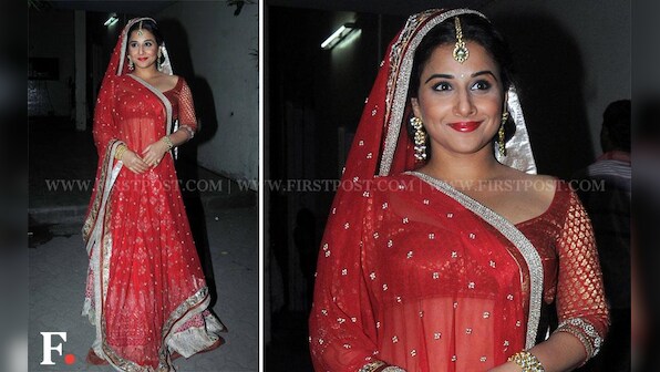 Photos: Vidya Balan spotted at Mehboob Studio for photo shoot 