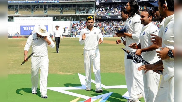 Photos: Not a dry eye as Sachin bids farewell to cricket