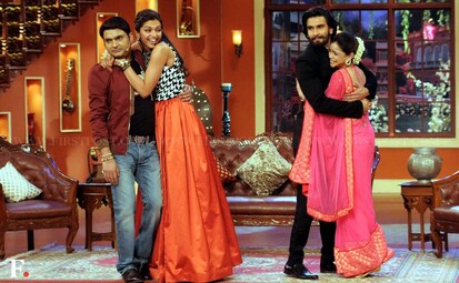Deepika, Ranveer promote Ram Leela on Comedy Nights With Kapil - Photos News , Firstpost Deepika, Ranveer promote Ram Leela on Comedy Nights With Kapil - Photos News , Firstpost