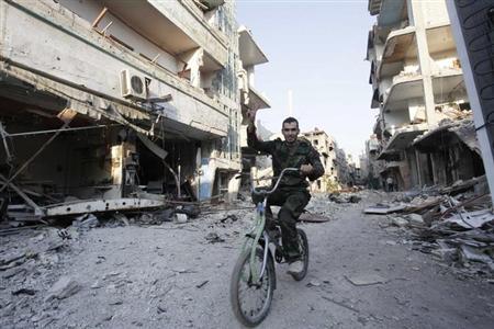 CORRECTED - Scores Killed As Rebels Battle To Break Siege Of Damascus ...