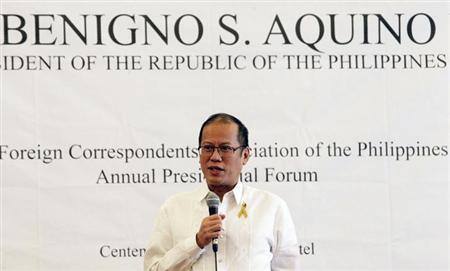 Philippines president Benigno Aquino.