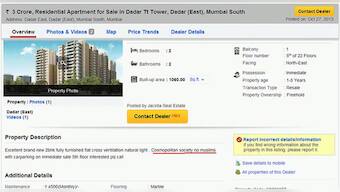 Not responsible for Mumbai racist property ad, says 99acres