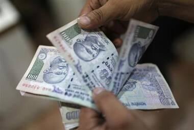 Rupee falls to its weakest in two months