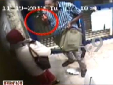 Bangalore ATM attacker caught on camera in Andhra town? Bangalore ATM attacker caught on camera in Andhra town?