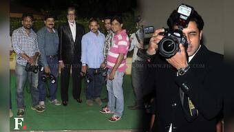 Images: Abhishek Bachchan turns tables, takes pics of journalists