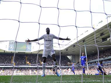 Adebayor hasn't got many games this year but this might be a chance for him to make an impact. Reuters