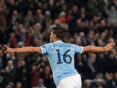 Aguero has been simply stunning for City. AP