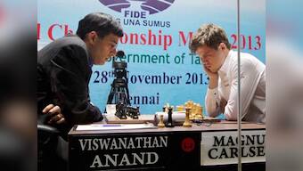 World Chess C'ship Game Three: Anand, with black, gives Carlsen a scare