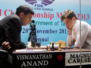 World Chess C'ship Game Three: Anand, with black, gives Carlsen a scare World Chess C'ship Game Three: Anand, with black, gives Carlsen a scare