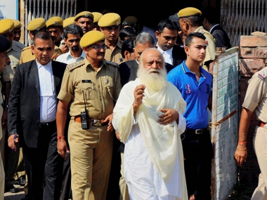 Asaram Bapu charged with rape, judicial remand extended to 16 Nov Asaram Bapu charged with rape, judicial remand extended to 16 Nov
