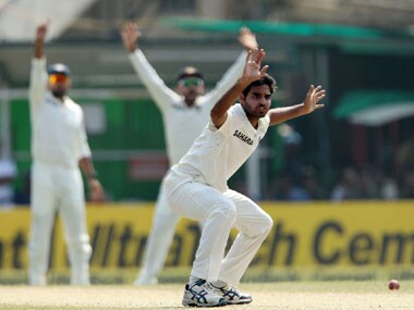 Bhuvi got the danger man, Chris Gayle, with a bouncer. BCCI