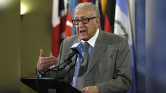 Syrian minister slams UN envoy Lakhdar Brahami