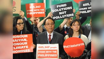 Current climate pledges are inadequate, says Ban Ki-moon 