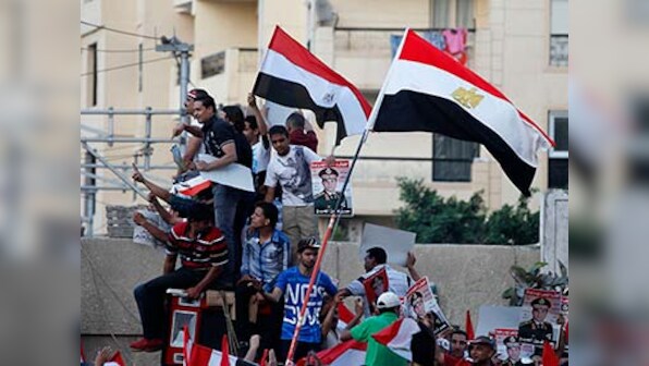 Blast targets Egyptian troops near border with Gaza