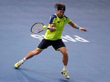 David Ferrer of Spain. AP