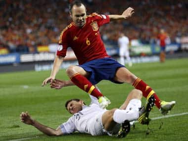 File photo of Andres Iniesta. Reuters