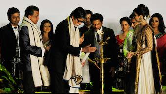 Amitabh Bachchan, SRK inaugurate Kolkata film festival