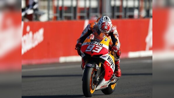 Marquez elated after becoming youngest MotoGP world champ