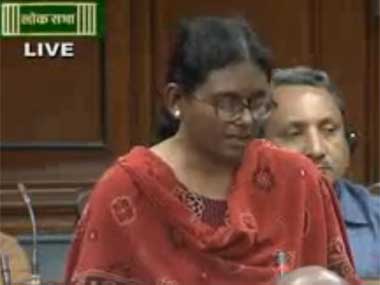Angry MP Cong workers lock up Meenakshi Natarajan in a room Angry MP Cong workers lock up Meenakshi Natarajan in a room