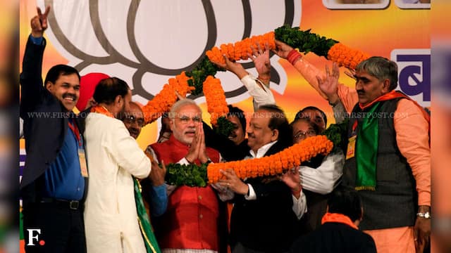 Images: Narendra Modi's rally in Delhi – Firstpost