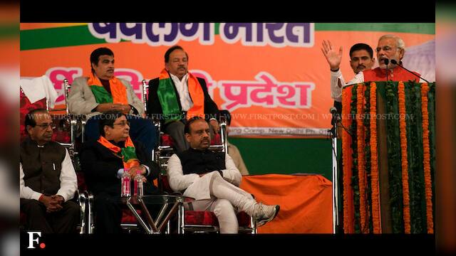Images: Narendra Modi's rally in Delhi – Firstpost