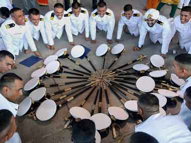 Admiral Joshi reviews passing out parade of 399 cadets Admiral Joshi reviews passing out parade of 399 cadets