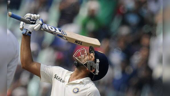 Images: Rohit enters hallowed list of debut Test centurions