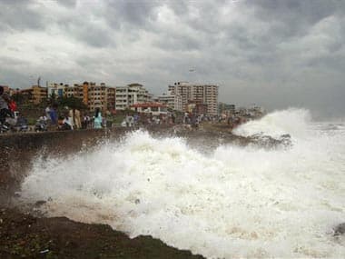 File picture of Phailin. AP 